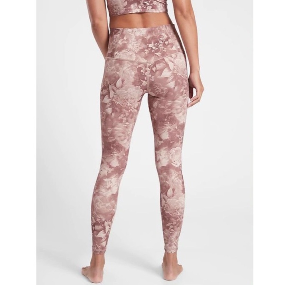 Athleta Elation Printed Tight Antoinette Velvety Pink